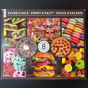 Sweet and Salty Jigsaw Puzzles by Ceaco - See Description